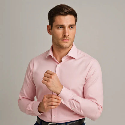 Camicia antigrinze dal taglio aderente